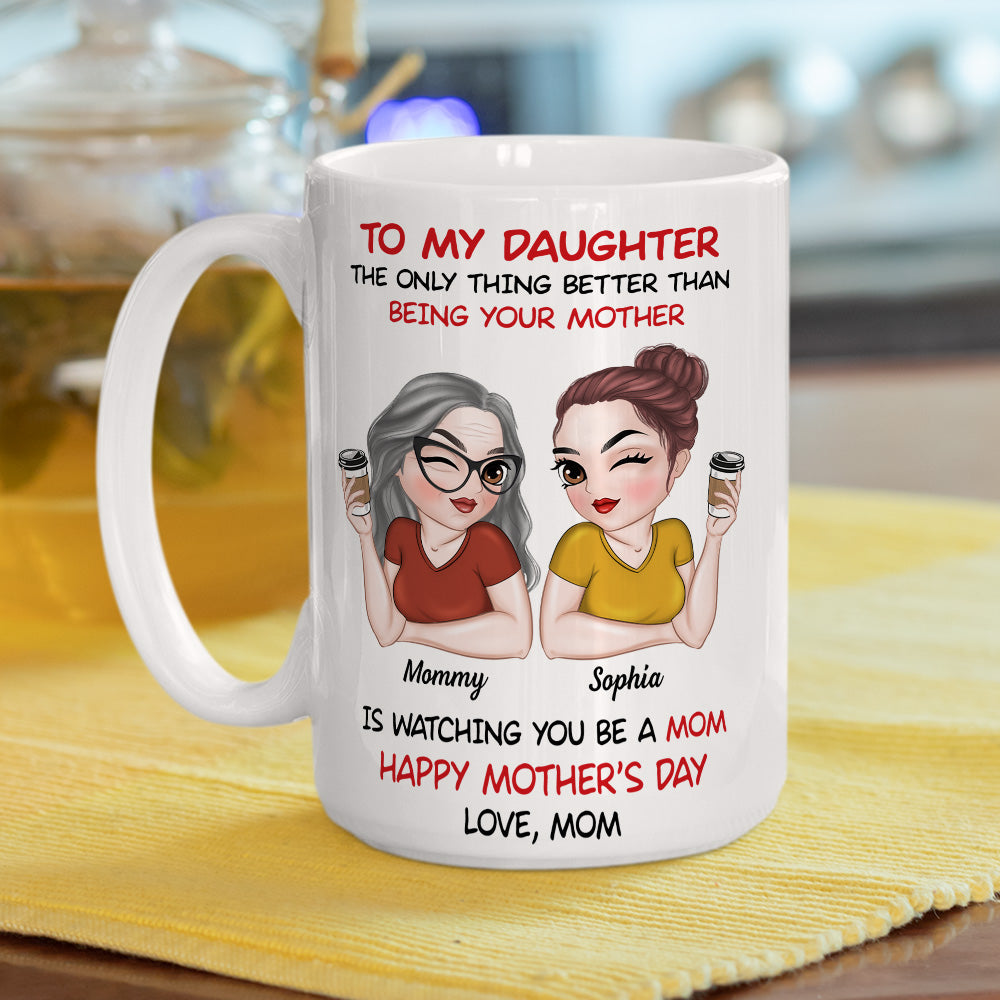 Personalized Mother's Day Mug for Daughter - Sentimental Gift from Mom Cup MagicInPrints
