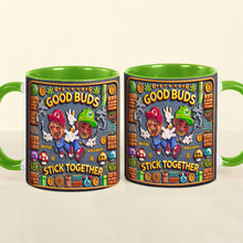 Load image into Gallery viewer, Personalized Good Buds Mug for Friends Coffee Mug PopCulturePrints
