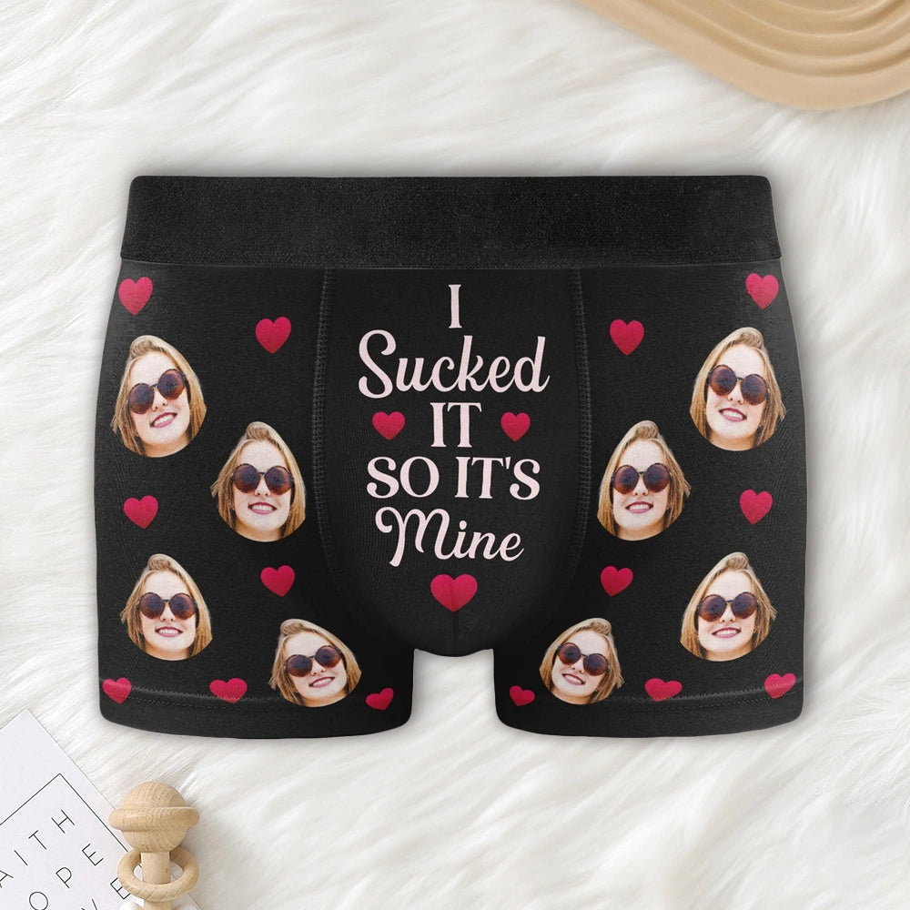 Custom Face Boxer Briefs for Couples - Funny Romantic Gift Underwear MagicInPrints