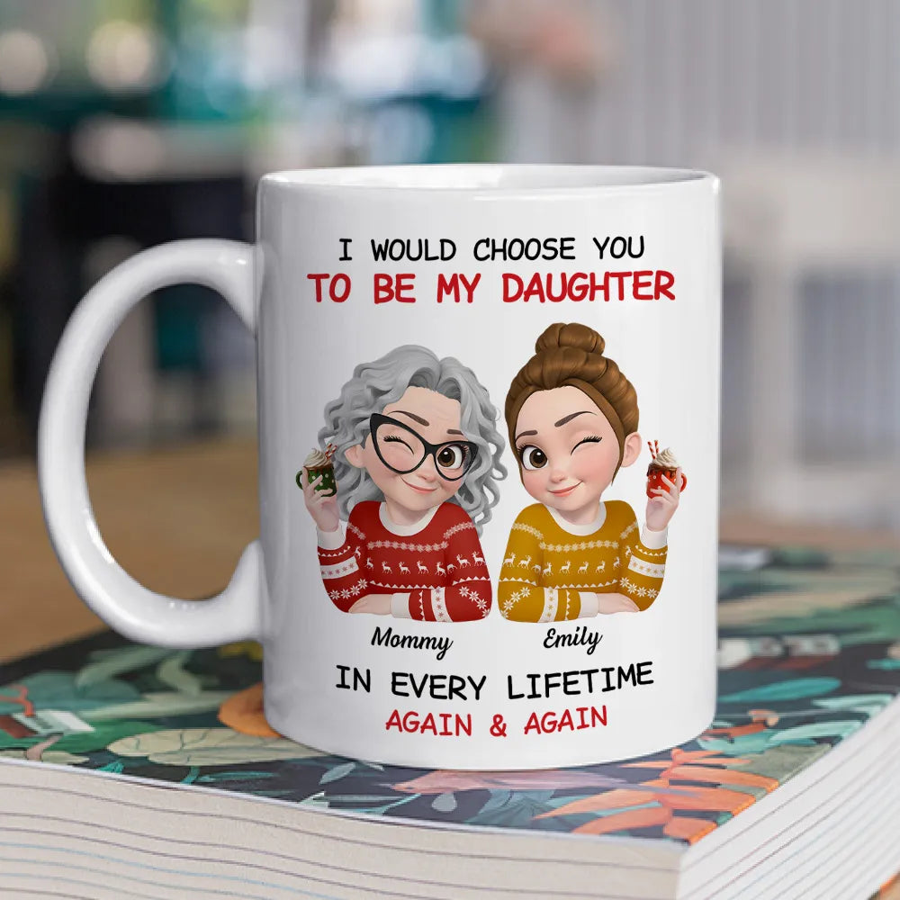 Personalized Mother-Daughter Coffee Mug - Sentimental Gift for Mom Cup MagicInPrints
