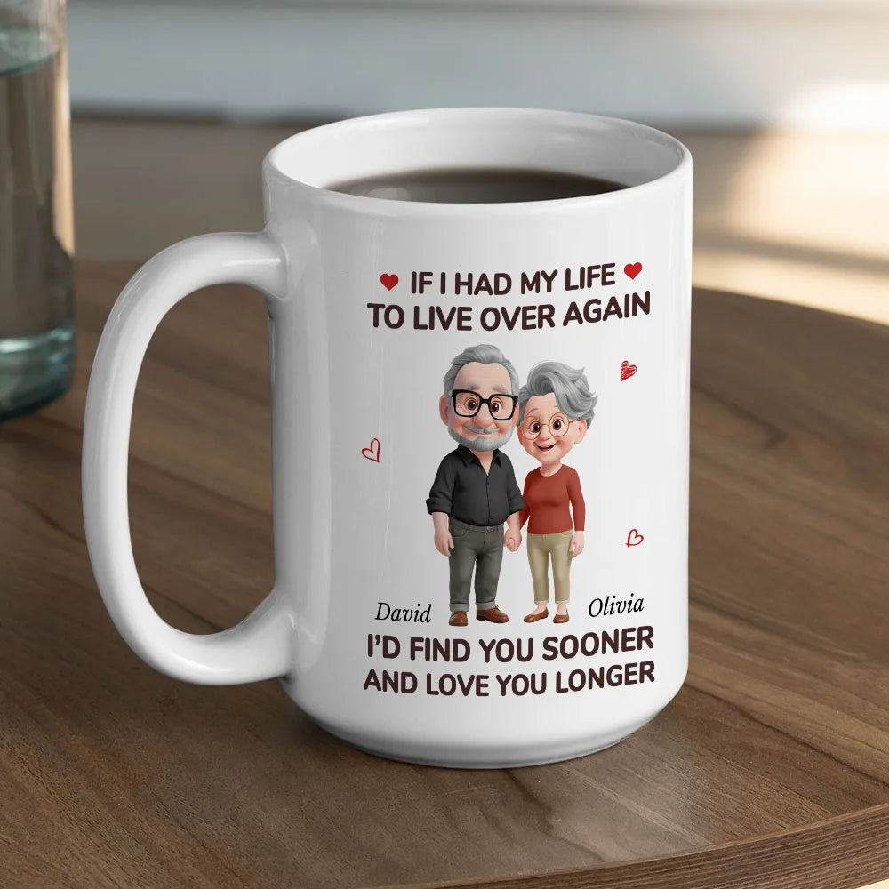 Personalized Couple Mug for Grandparents - Sentimental Gift for Anniversary Cup MagicInPrints