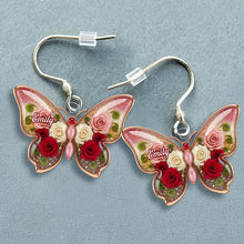 Load image into Gallery viewer, &quot;Unleash Your Inner Butterfly!&quot; - Birth Month Flower Butterfly Acrylic Earrings - Personalized Gift for Her Earrings MagicInPrints
