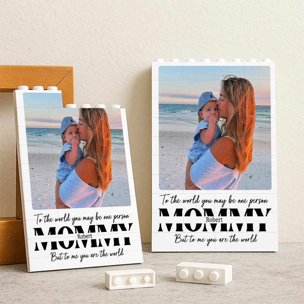 Personalized Photo Block for Mom - Sentimental Mother's Day Gift Plaque MagicInPrints