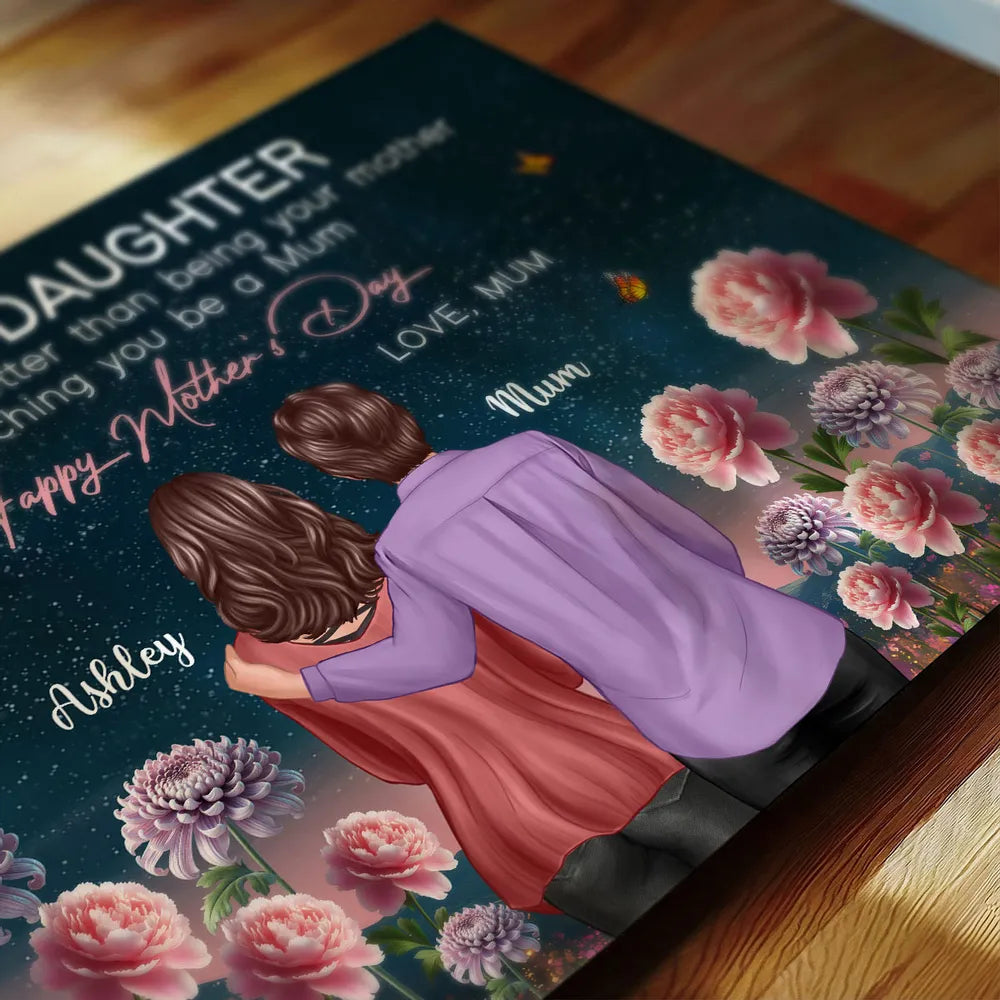 Personalized Mother's Day Canvas for Daughter - Sentimental Gift from Mom Poster or Canvas MagicInPrints