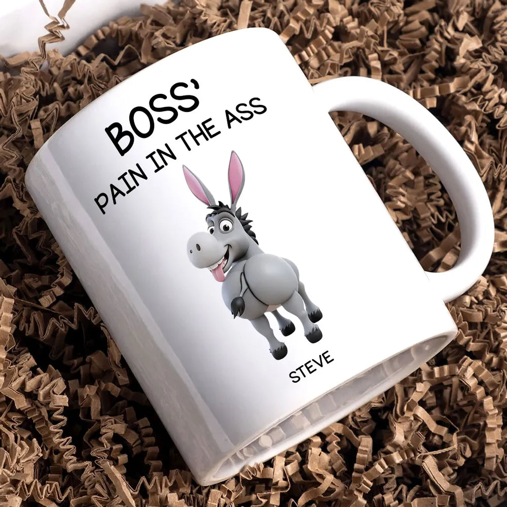 Customized Funny Office Mug for Boss - Humor Gift for Colleagues Cup MagicInPrints
