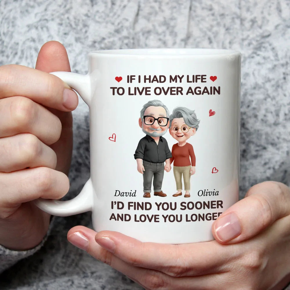 Personalized Couple Mug for Grandparents - Sentimental Gift for Anniversary Cup MagicInPrints
