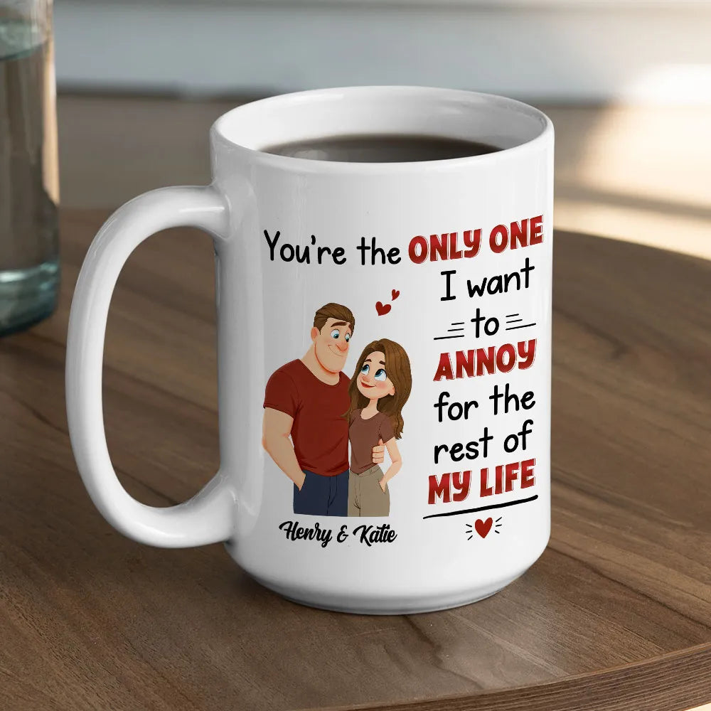 Personalized Couple Mug for Partner - Romantic Gift for Anniversaries Cup MagicInPrints