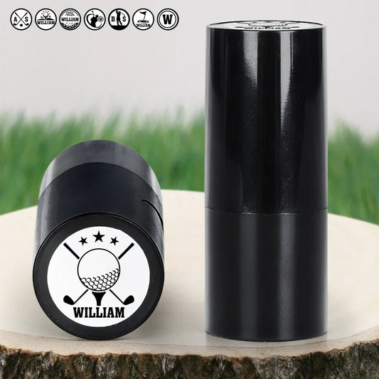 Personalized Golf Ball Stamp for Golfers - Custom Name Gift Sports MagicInPrints