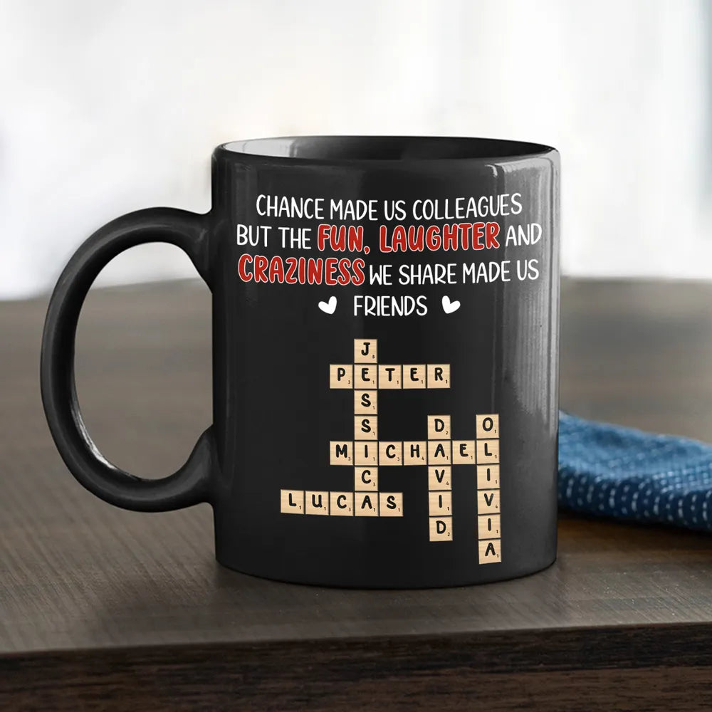 Personalized Colleague Friendship Mug for Office - Fun and Laughter Gift Cup MagicInPrints