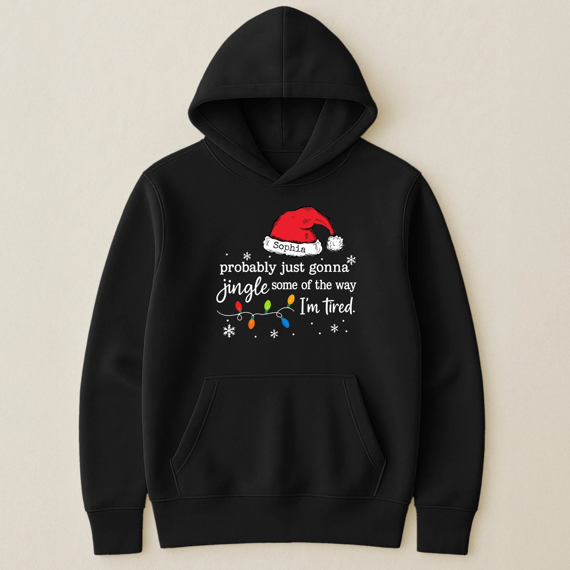 Personalized Christmas Hoodie for Women - Funny Holiday Design Cloth MagicInPrints
