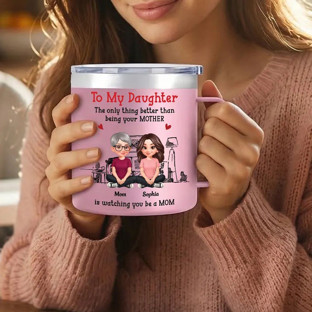 Personalized Mug for Daughter - Heartfelt Message from Mom - Sentimental Gift Cup MagicInPrints