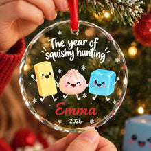Load image into Gallery viewer, Personalized Crystal Ornament Cute Squishy Characters Gift for Kids

