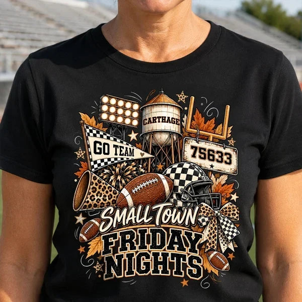 Personalized Classic Football Tee Unique Gift for Fans