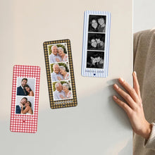 Load image into Gallery viewer, Personalized Acrylic Magnet with Couple Photo Strip Gift
