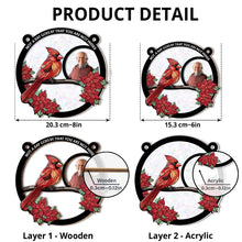Load image into Gallery viewer, Personalized Cardinal Tribute Ornament Sympathy Gift for Loved Ones
