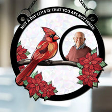 Load image into Gallery viewer, Personalized Cardinal Tribute Ornament Sympathy Gift for Loved Ones
