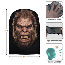 Load image into Gallery viewer, Personalized Mesh Print Balaclava Hat Custom Cryptid for Halloween Gift
