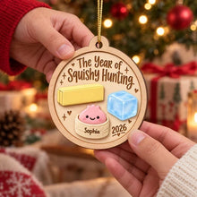 Load image into Gallery viewer, Personalized Wooden Ornament Cute Squishy Design Gift for Kids
