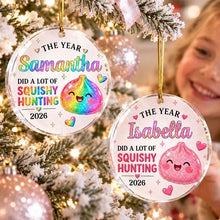 Load image into Gallery viewer, Personalized Rainbow Dumpling Acrylic Ornament Gift for Kids
