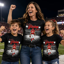 Load image into Gallery viewer, Personalized Football Sweatshirt Custom Name Gift for Fans
