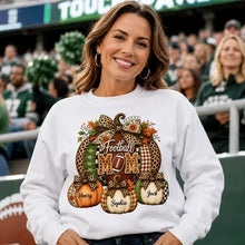 Load image into Gallery viewer, Personalized Football Mom Sweatshirt Custom Fall Design Gift
