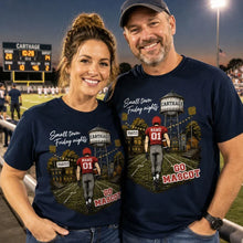 Load image into Gallery viewer, Personalized Classic Tee Football Player Gift for Mom
