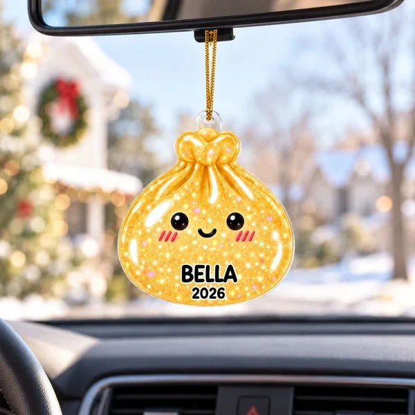 Personalized Acrylic Christmas Ornament Dim Sum Gift for Family