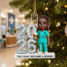 Load image into Gallery viewer, Personalized Nurse Acrylic Ornament Christmas Gift for Nurse
