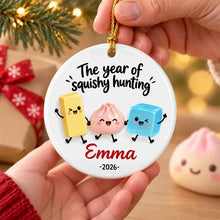 Load image into Gallery viewer, Personalized Ceramic Ornament Cute Squishies Gift for Kids
