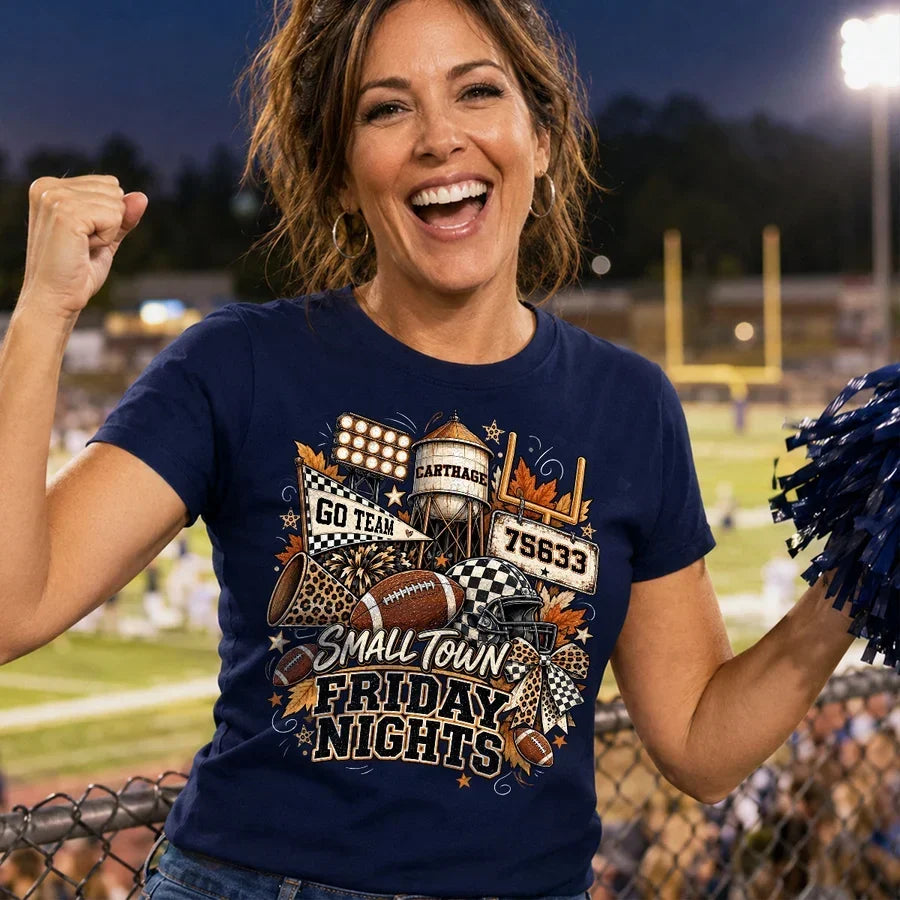 Personalized Classic Football Tee Unique Gift for Fans